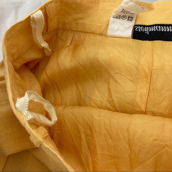 Vintage A-line Pleated Midi Skirt - Picture 7 of 10